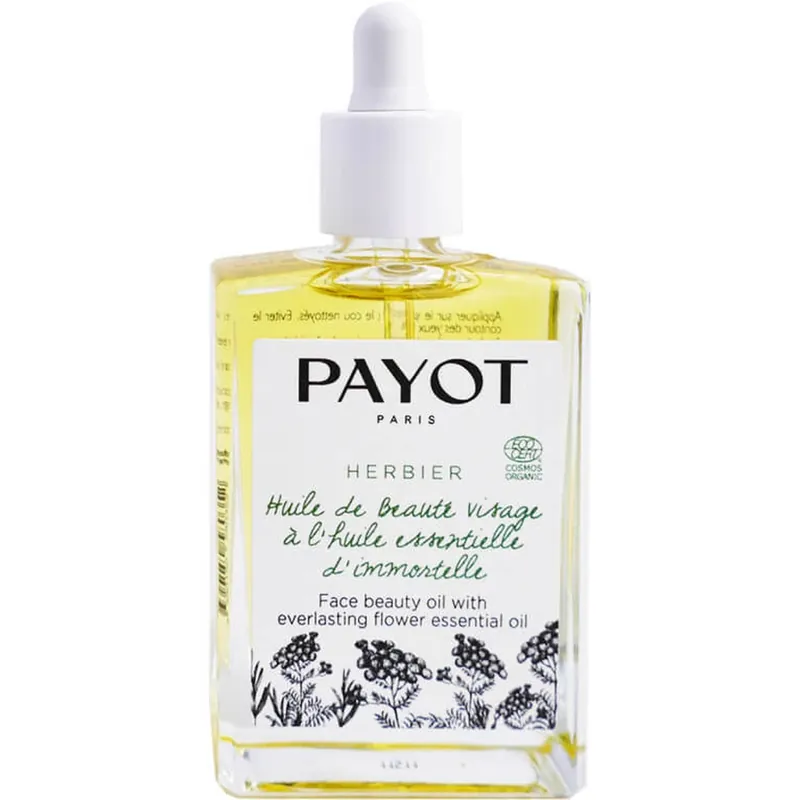Lichidare de stoc PAYOT HERBIER ULEI DE FRUMUSEȚE PENTRU FAȚĂ CU ULEI ESENȚIAL DE IMMORTELLE 30 ML