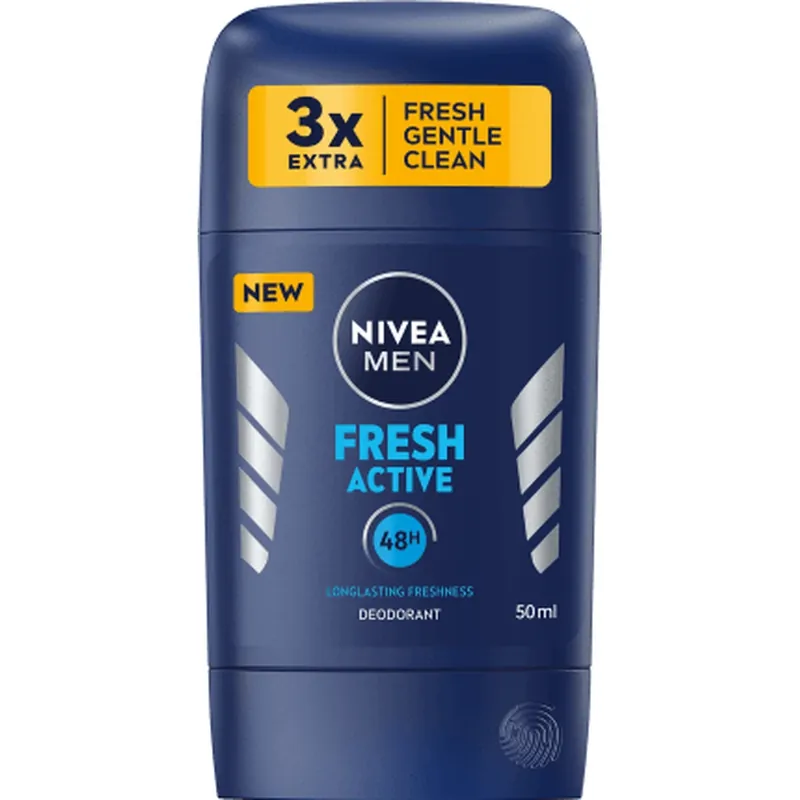 Ofertă specială Nivea MEN Deodorant stick bărbati fresh actv, 50 ml