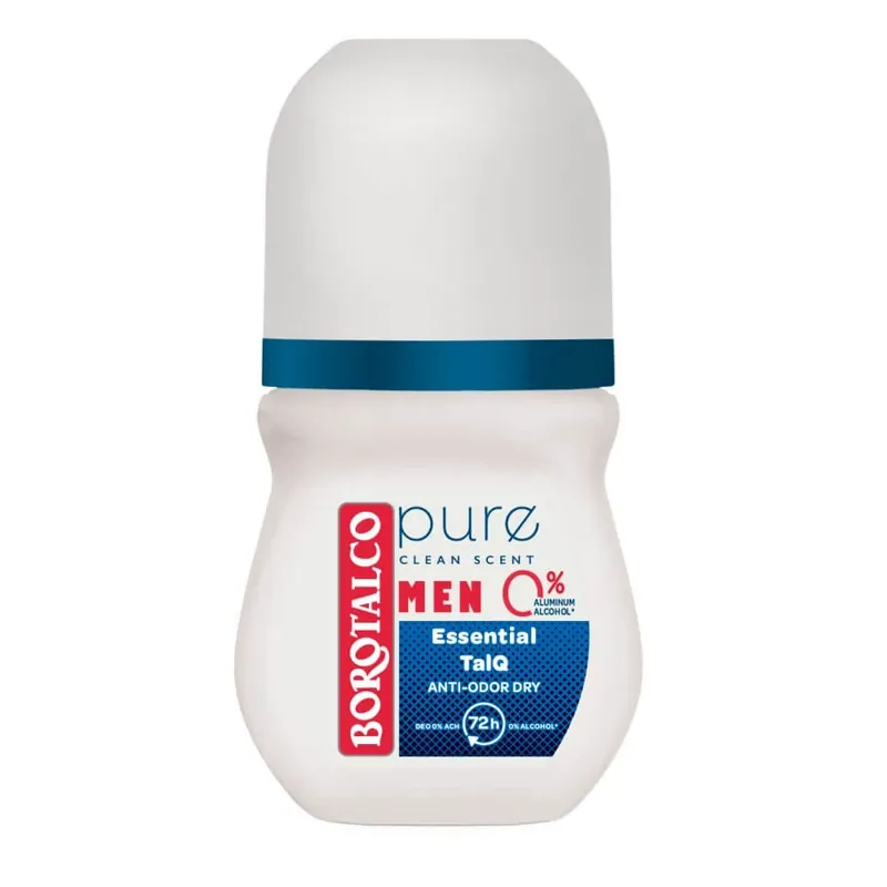 Deodorant Roll-on Men, Pure Clean Scent, 50 ml, Borotalco Preț promoțional