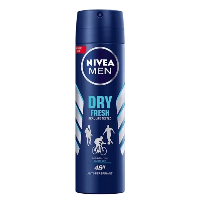 Cel mai vândut Nivea Men, Deodorant, Proaspăt uscat, 150 ml