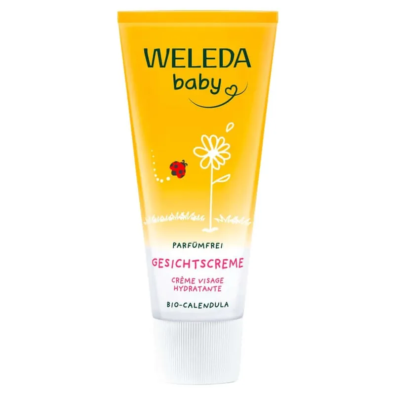Nu rata Cremă de față Weleda Calendula neparfumată 50 ml