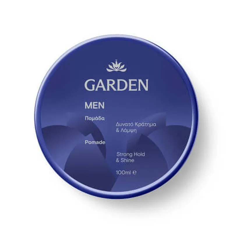 Cumpărături sigure Garden Men Pomadă Pomadă de păr pentru fixare puternică & fixare puternică & Strălucire 100ml