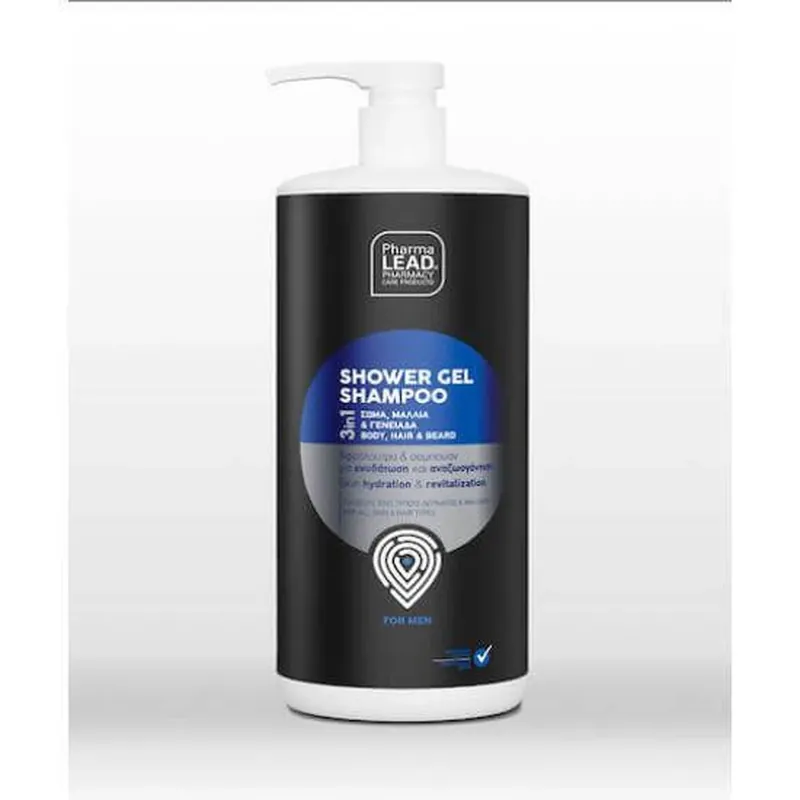 PHARMALEAD Gel de duș pentru bărbați Șampon Gel de duș și șampon 1000ml Ultima șansă