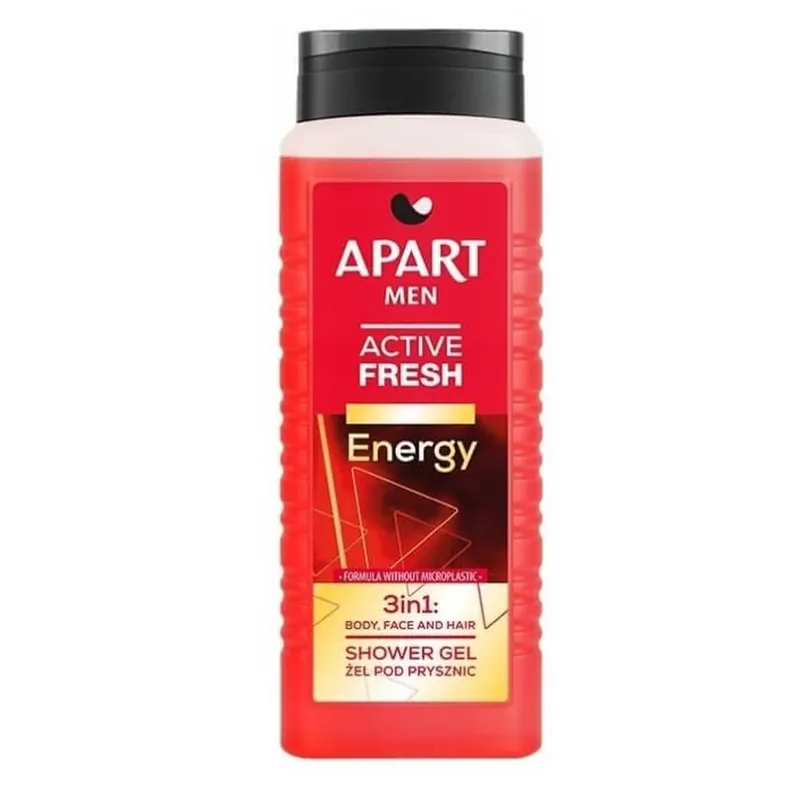 Apart Men Energy Gel de duș 3 în 1, 500 ml Popular
