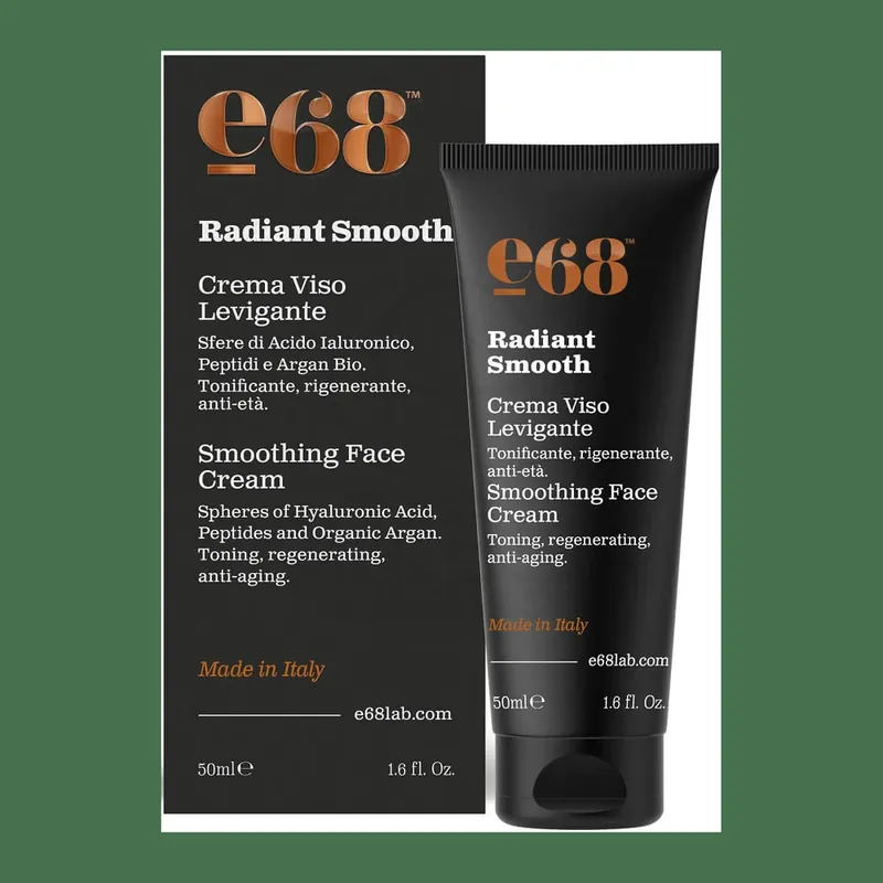 Livrare expres E68 Men Radiant Smooth Smoothing Face Cream Cremă de față strălucitoare pentru bărbați 50ml