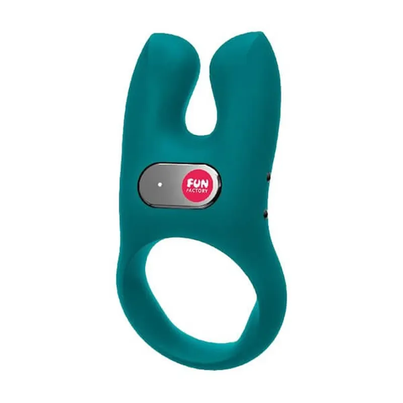 Preferatul clienților Fun Factory, inel vibrator NOS, culoare marină, 1 buc.