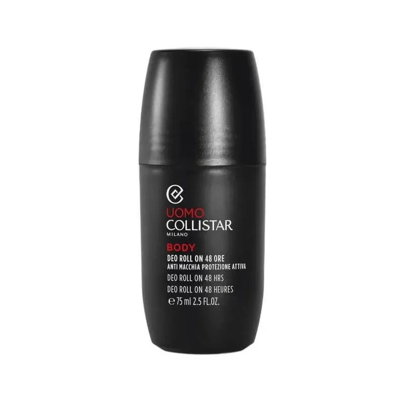 Cel mai vândut Collistar man - deo roll-on 48 ore - deodorant cu protecție activă 75 ml