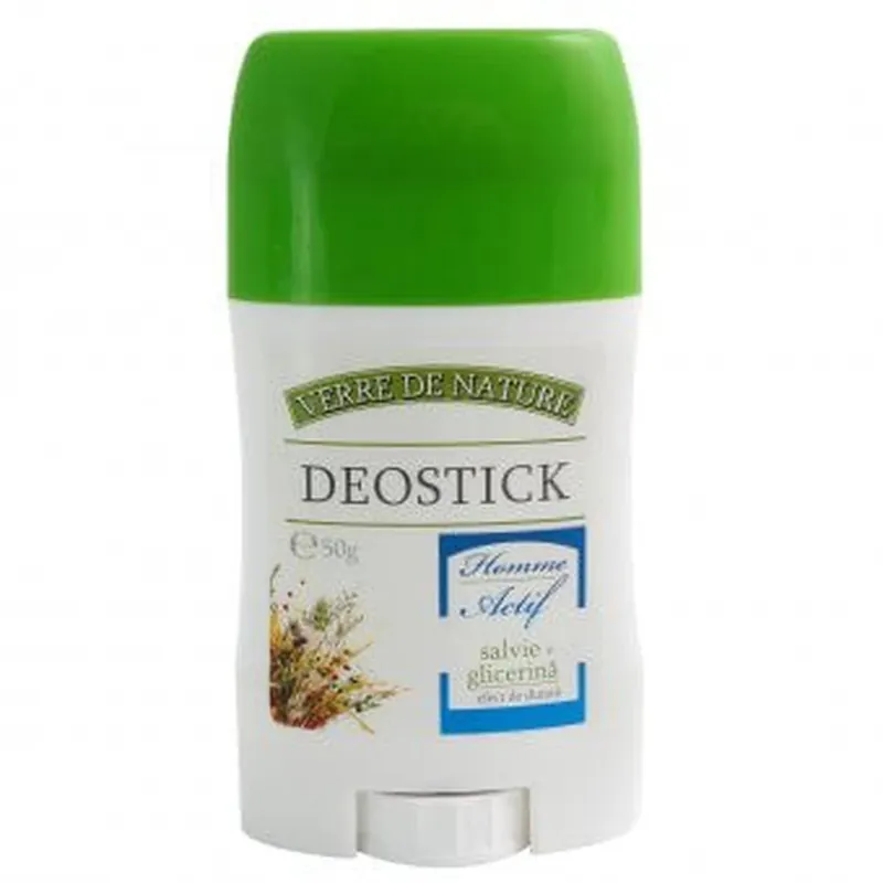 Deostick cu salvie Homme Actif 50 g, Verre de Nature Cel mai vândut