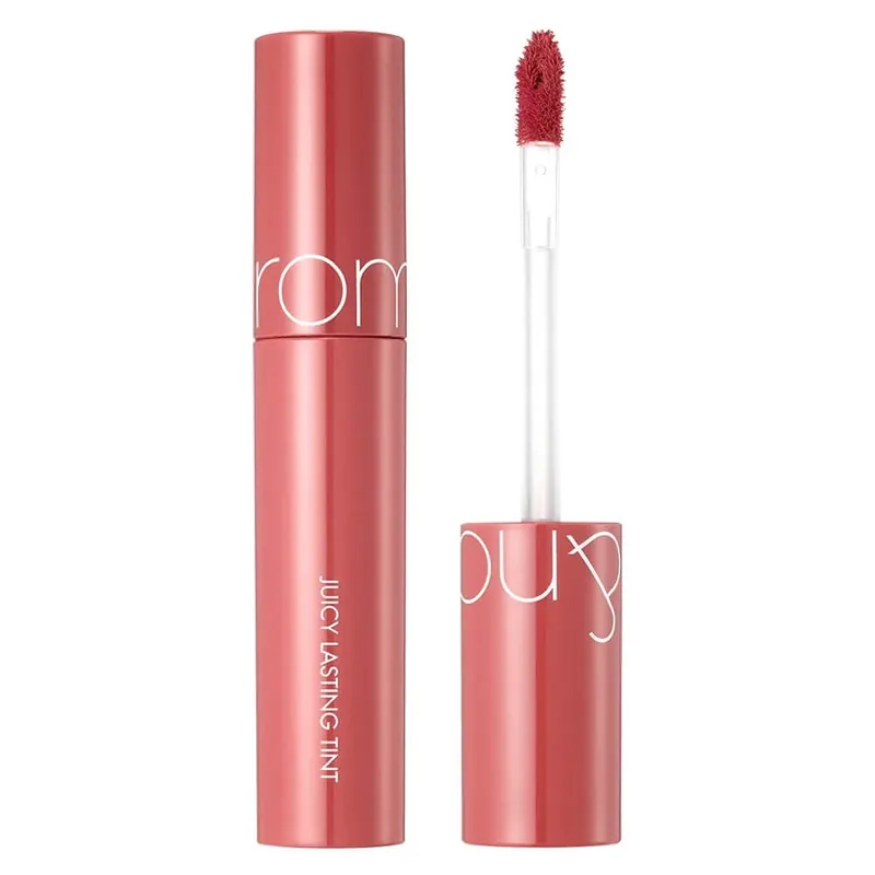 Rom amp;nd Juicy Lasting Tint Luciu de buze puternic pigmentat 11 Pink Pumpkin, 5,5 g Retur ușor