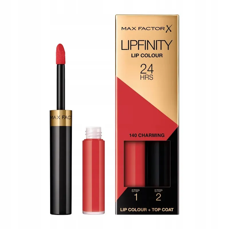 Bestseller Max Factor Lipfinity Lip Colour Ruj lichid 140 Charming