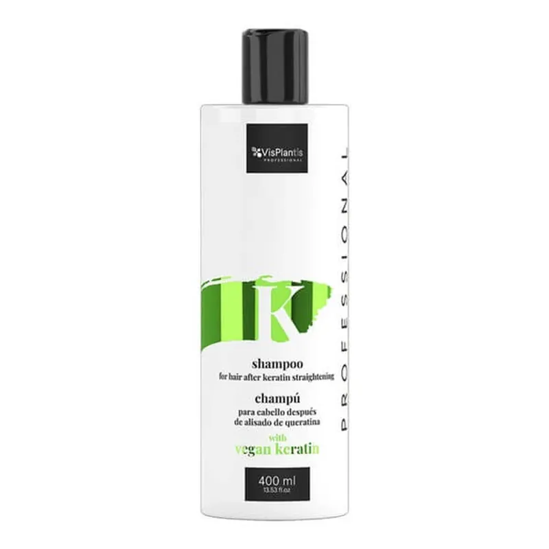 Reducere de preț Vis Plantis Professional, șampon pentru păr după îndreptarea keratinei, 400ml