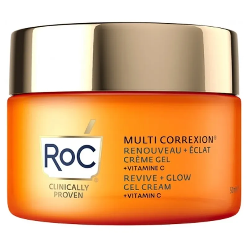 RoC Multi Correxion Reînnoire + Strălucire Cremă-gel 50 ml Plată securizată