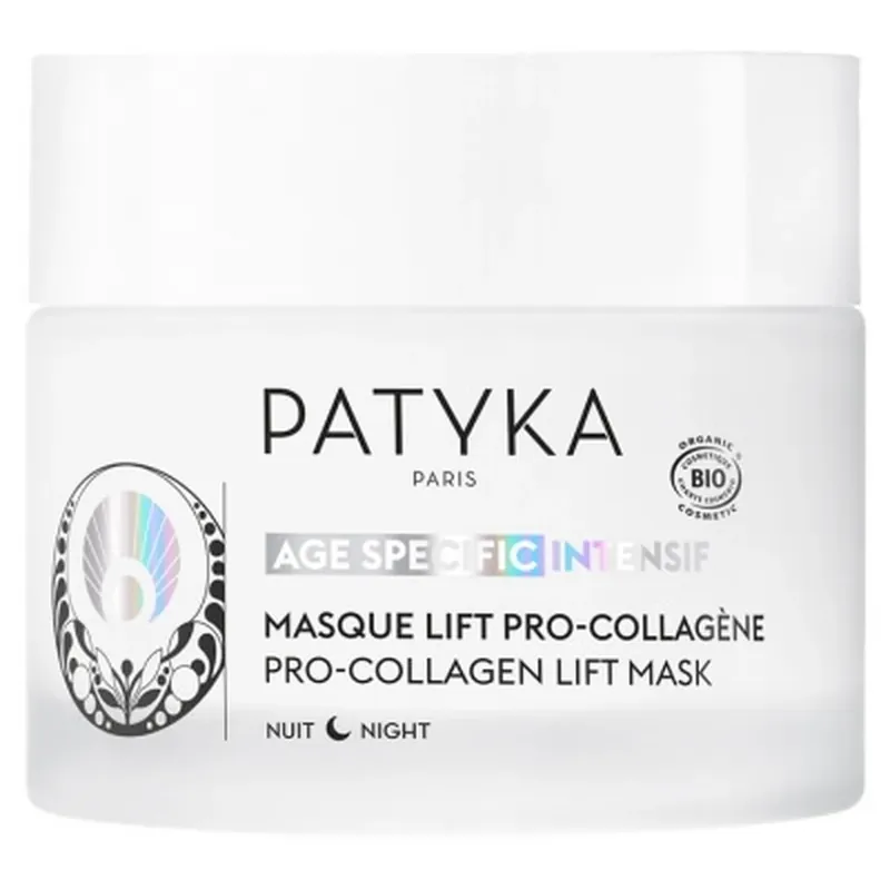 Plată securizată PATYKA Age Specific Mască intensivă de lifting cu pro-colagen organic 50 ml