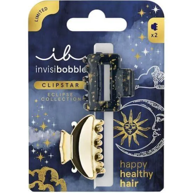 AMBITAS Invisibobble Clipstar Lunar Glam 2 bucăți Disponibil imediat