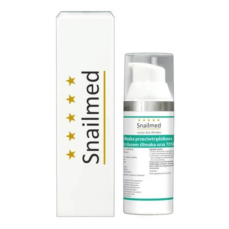 Snailmed, mască anti-acnee cu mucus de melc și totarol, 50 ml Retur gratuit