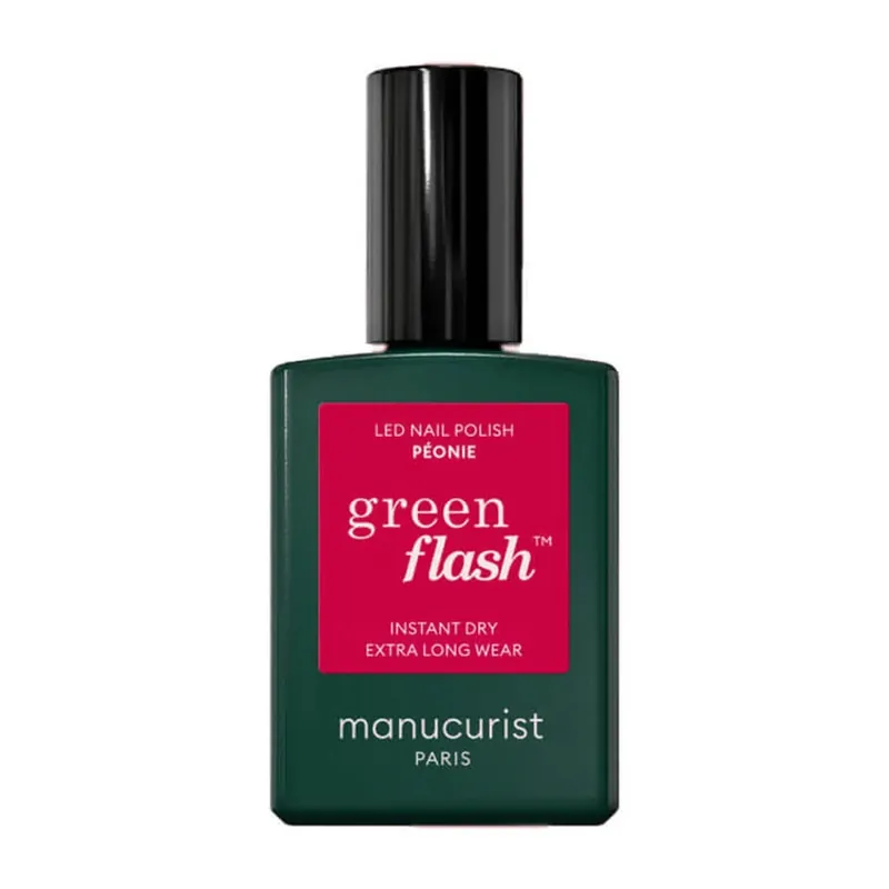 Reducere extra MANUCURIST GREEN FLASH LAC DE UNGHII PEONIE 15 ML