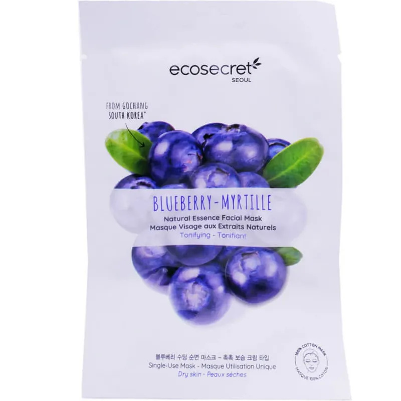 ECOSECRET AFINE MASCĂ DE BUMBAC 20 ML Nu rata