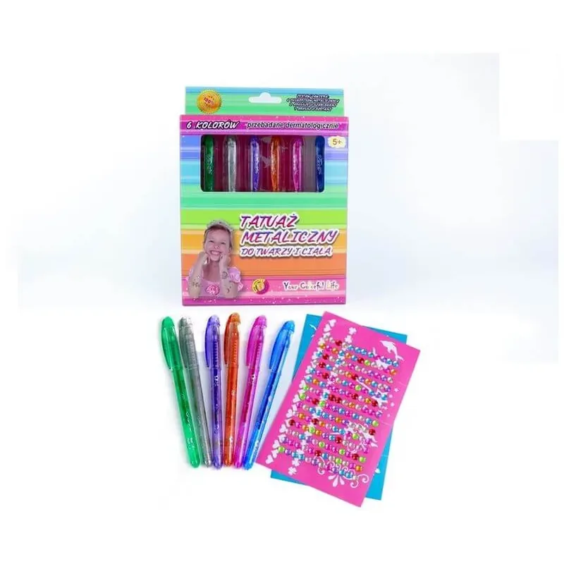 Tatuaj facial metalic FAD-6820 Popular