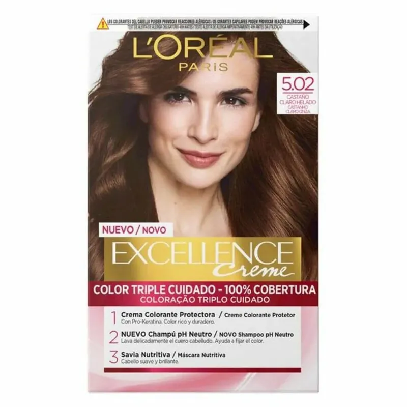 Vopsea Permanentă Excellence 5,02 L‘Oreal Make Up AA112500 Vezi acum