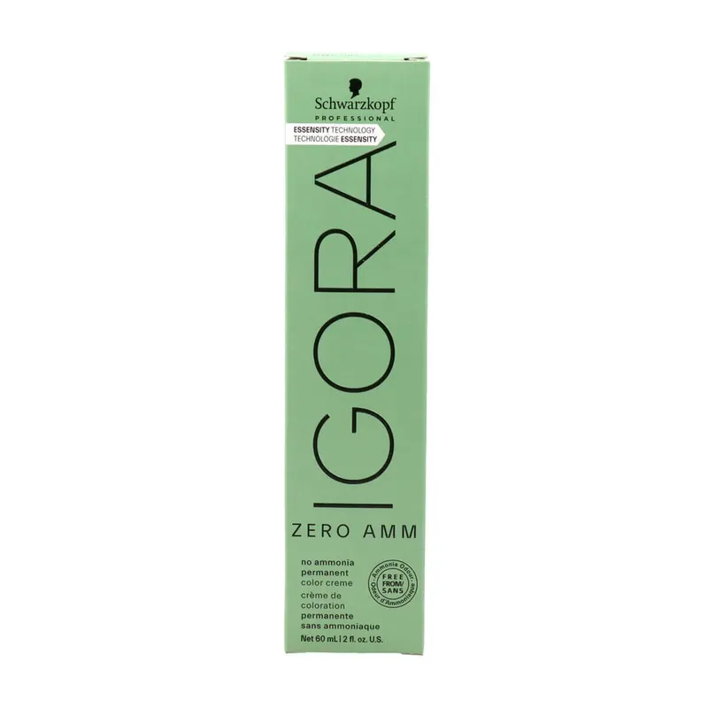 Vopsea Permanentă Schwarzkopf Igora Zero Amm Castaniu Deschis nr. 5-5 60 ml Reducere extra