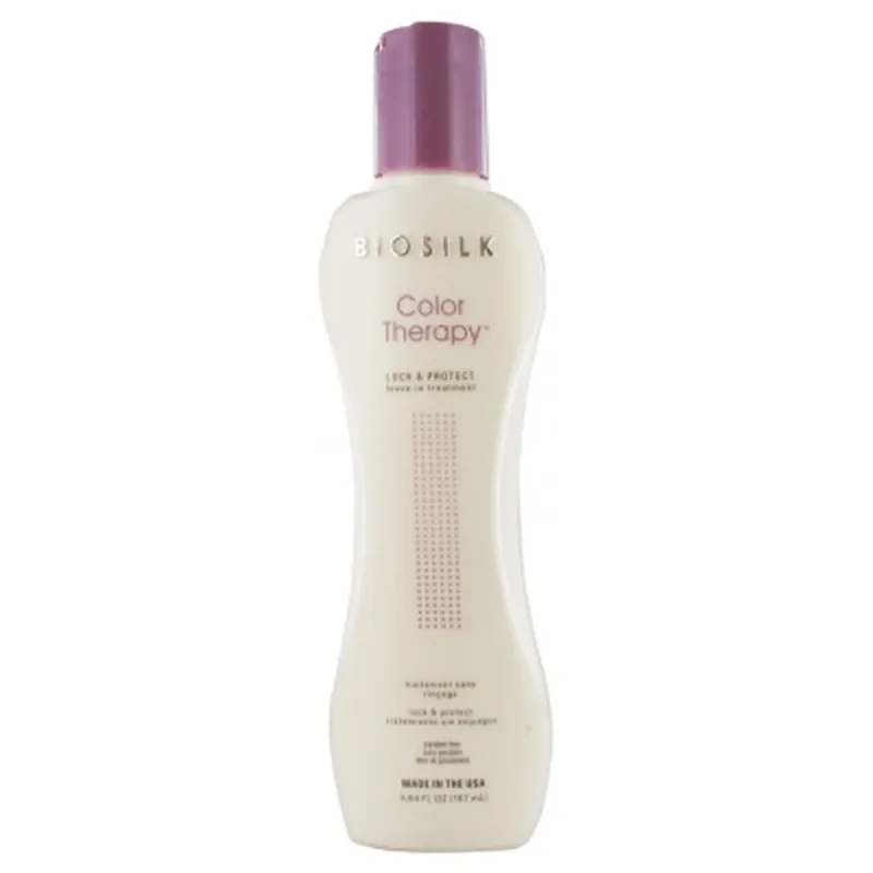 Biosilk Color Therapy Lock & Protect Tratament fără clătire 167 ml Ofertă limitată