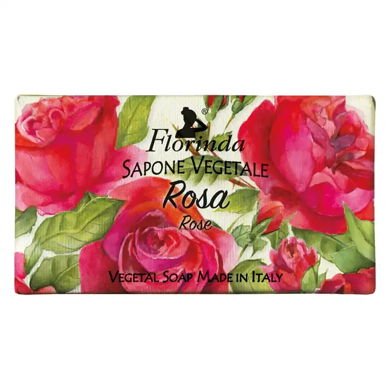 Reducere extra Sapun vegetal Florinda cu parfum de Trandafiri, La Dispensa, 100 g