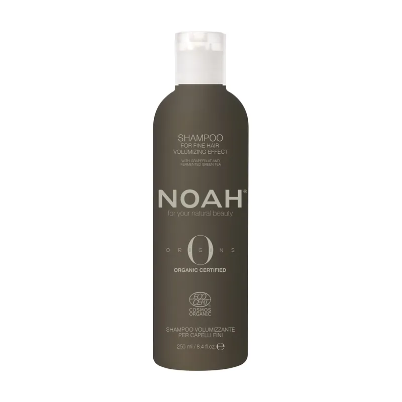 Sampon BIO volumizant cu extract de grapefruit si ceai verde pentru par subtire, Noah, 250 ml Plată securizată