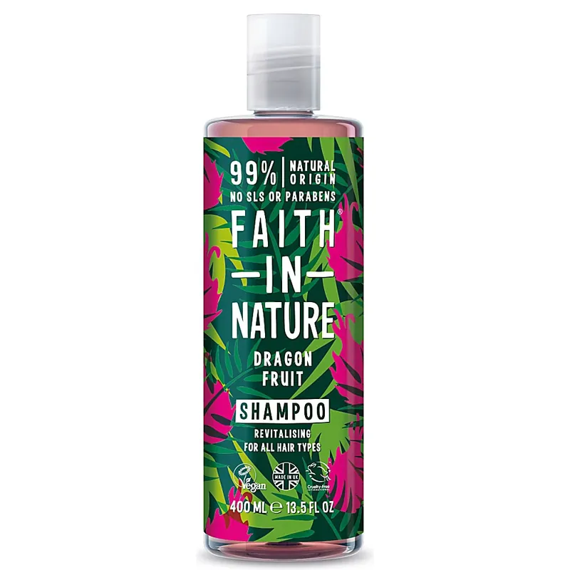 Sampon natural revitalizant cu Fructul Dragonului, pentru toate tipurile de par, Faith in Nature, 400 ml Comandă acum