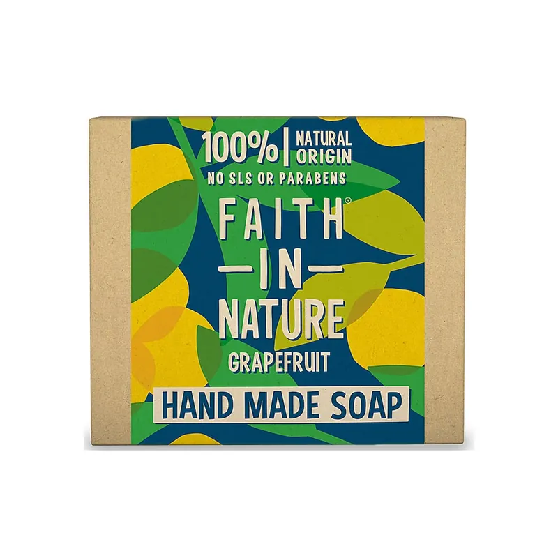 Sapun natural solid cu grapefruit, Faith in Nature, 100 gr Popular