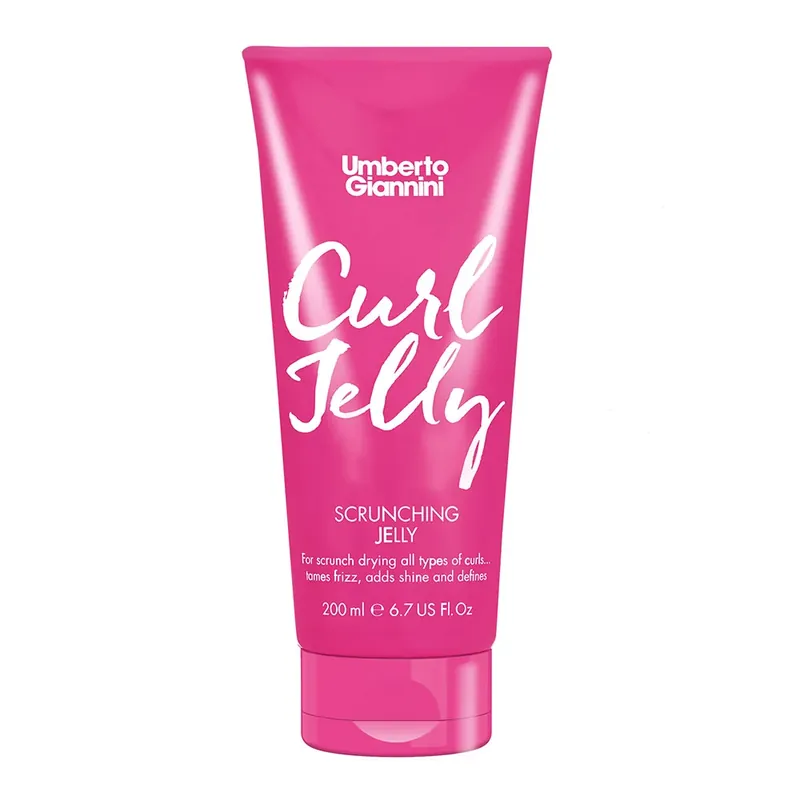 Cel mai vândut Gel pentru definirea buclelor, Curl Jelly Scrunching Jelly, Umberto Giannini, 200 ml