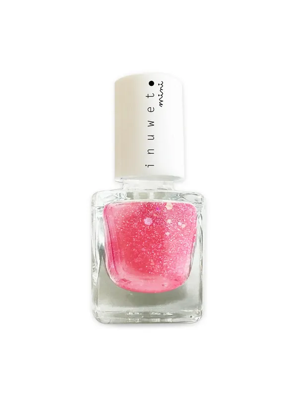 Ofertă de sezon Oja pentru copii pe baza de apa cu parfum de capsuni, Fushia, Inuwet mini, 5 ml