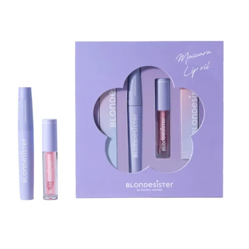 Set Mascara & Ulei de Buze, ESSENTIAL KIT, Blondesister, 14,5 ml Reduceri