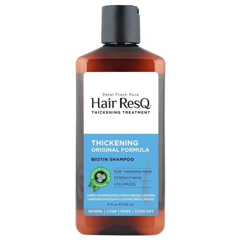 Comandă acum Sampon tratament pentru indesirea parului, cu biotina, Hair ResQ, Petal Fresh Pure, 355 ml