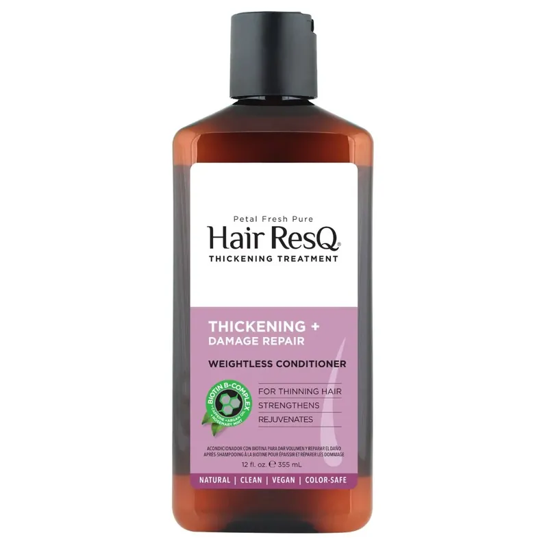 Balsam tratament pentru indesirea si repararea parului deteriorat, cu biotina, Hair ResQ, Petal Fresh Pure, 355 ml Promoție