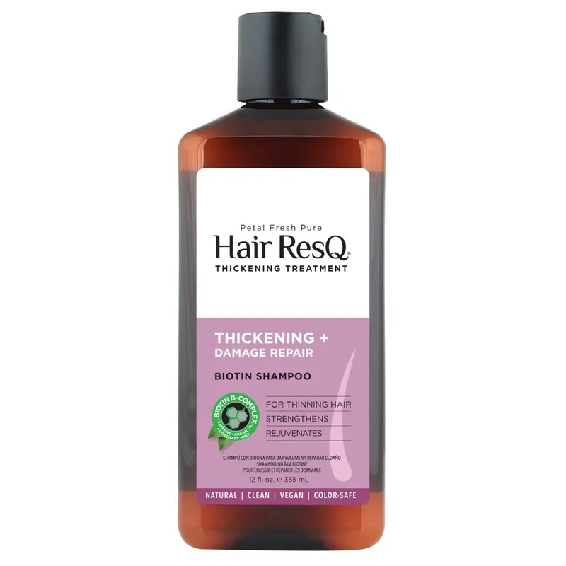 Sampon tratament pentru indesirea si repararea parului deteriorat, cu biotina, Hair ResQ, Petal Fresh Pure, 355 ml Ofertă limitată