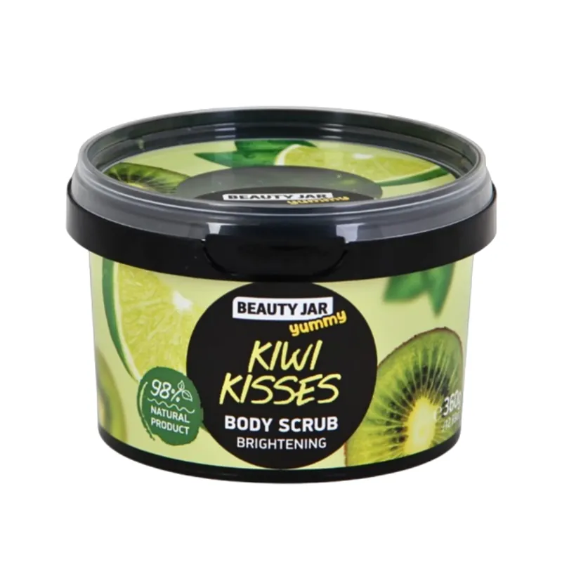 Scrub pentru corp cu efect de luminozitate, Kiwi Kisses, Beauty Jar Yummy, 360 g Comandă acum