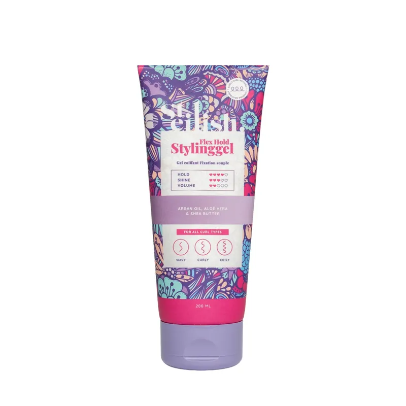 Gel cu fixare medie pentru parul cret, Flex Hold, Steilish, 200 ml Retur ușor