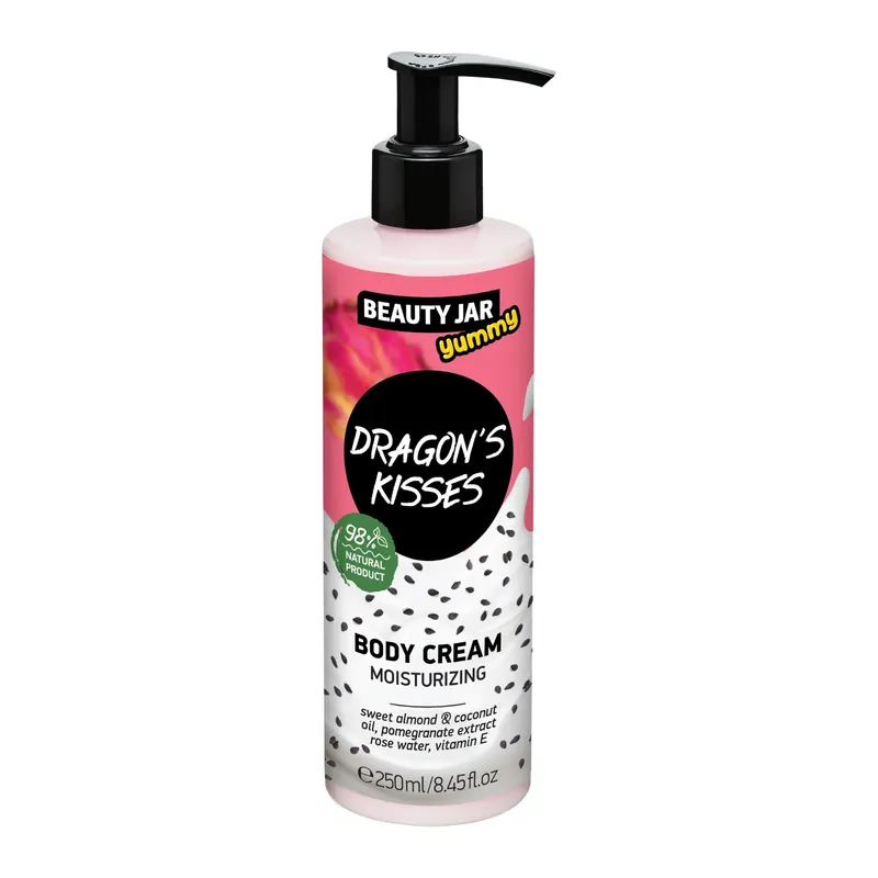 Livrare rapidă Crema de corp hidratanta Dragon‘s Kisses, Beauty Jar, 250 ml