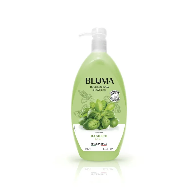 Reducere Gel de dus cu parfum de busuioc, BLUMA BASILICO, 1,2 l