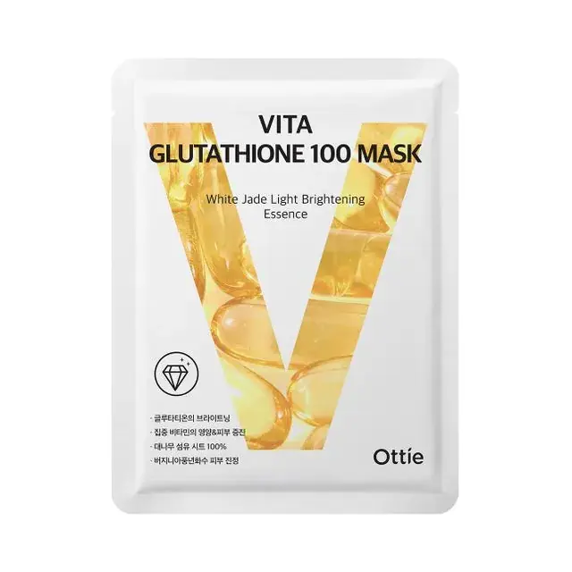 Masca tip servetel cu glutationa, Ottie, 25 ml Reducere extra