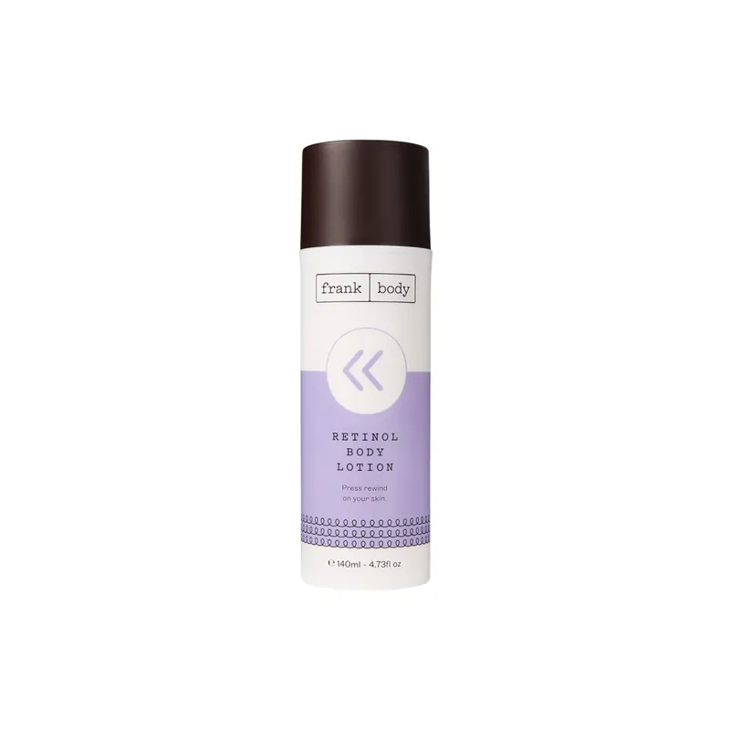Lotiune pentru corp cu retinol, cu efect de imbunatatire a aspectului pielii, Frank Body, 140 ml Retur gratuit