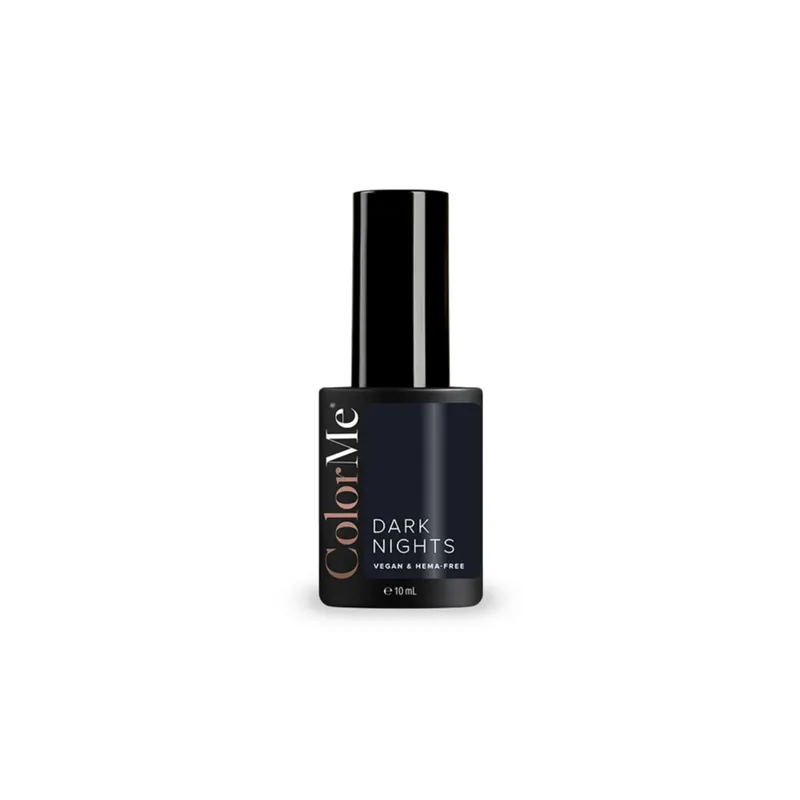 Disponibil imediat Oja semipermanenta vegana & fara HEMA, nuanta Dark Nights, ColorMe Cosmetics, 10 ml
