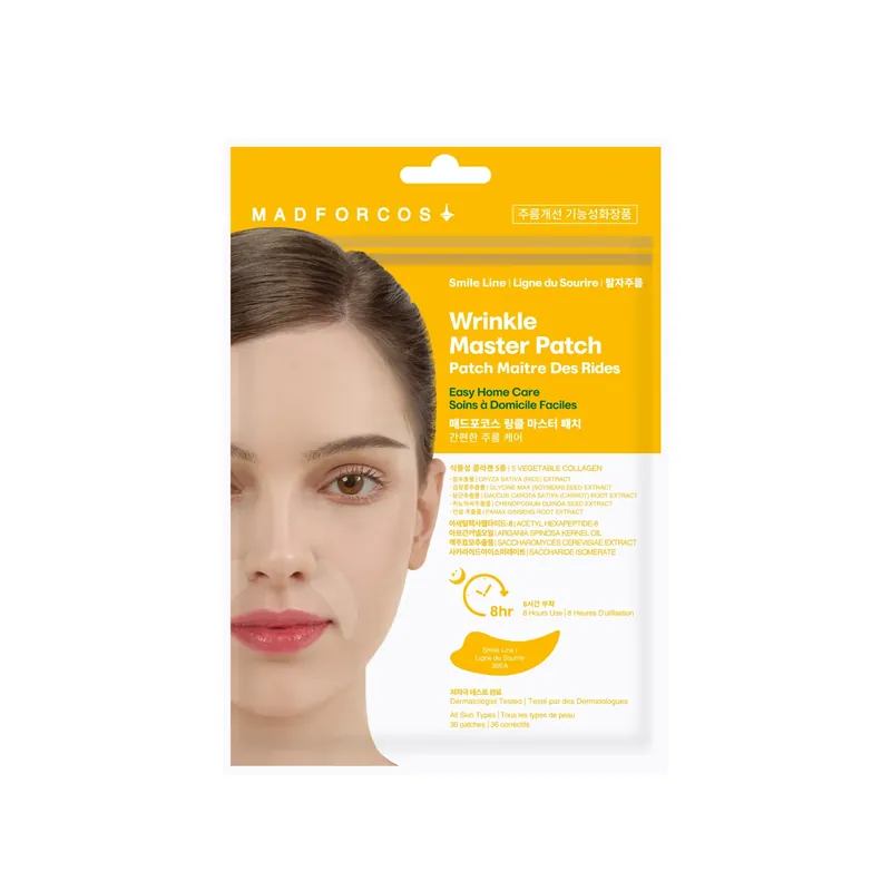 Ofertă exclusivă MADFORCOS Wrinkle Master Patch, plasturi pentru riduri de zambet, 36 bucati