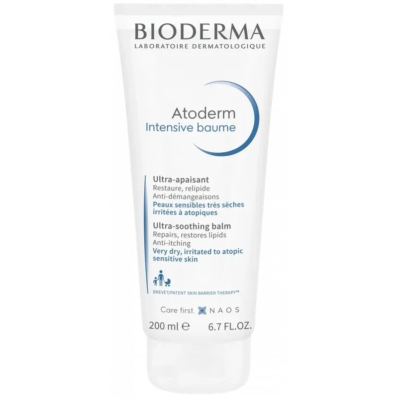 Balsam restructurant si calmant pentru piele atopica Intensive Atoderm, 200 ml, Bioderma Plată sigură
