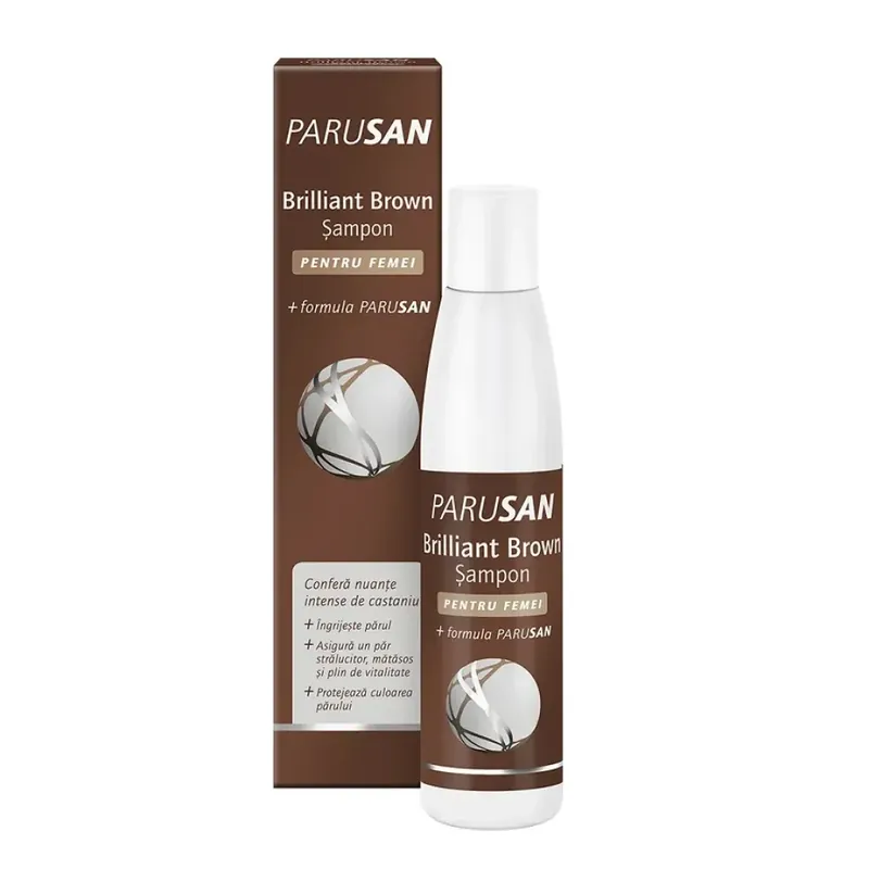 Promoție Sampon Brilliant Brown Parusan, 200 ml, Zdrovit
