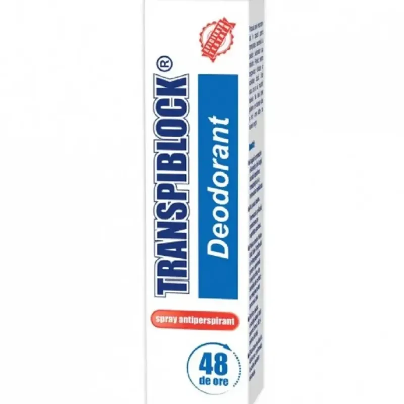 Transpiblock Deodorant Spray, 150ml, Zdrovit Ofertă limitată