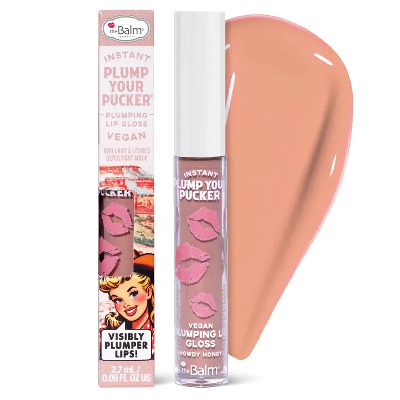 Reducere specială theBalmLuciu de Buze Instant Plump Your Pucker Lip Plumper Howdy Honey