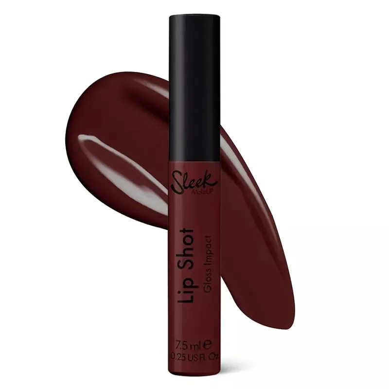Preferatul clienților Sleek MakeUPLuciu de Buze Lip Shot Dark Instinct
