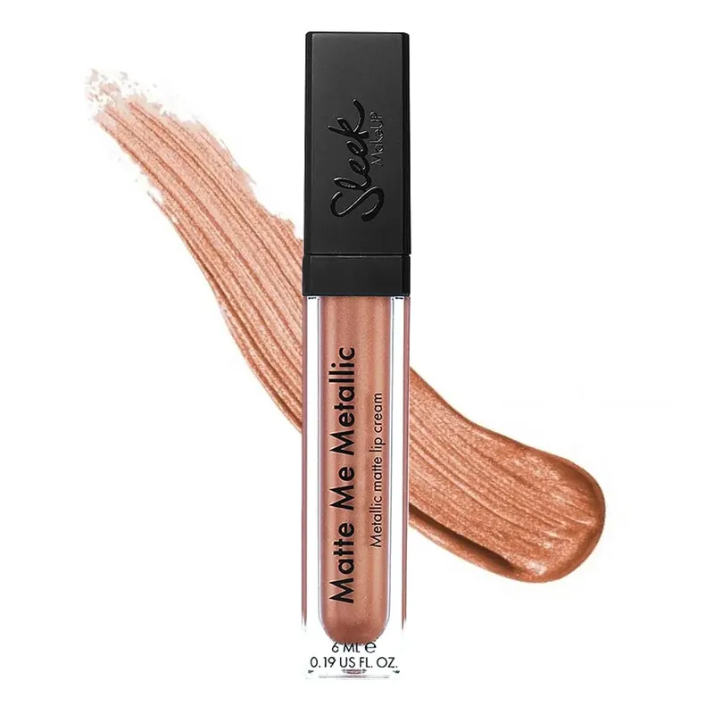 Plată securizată Sleek MakeUPRuj lichid metalic Matte Me Metallic Roman Copper