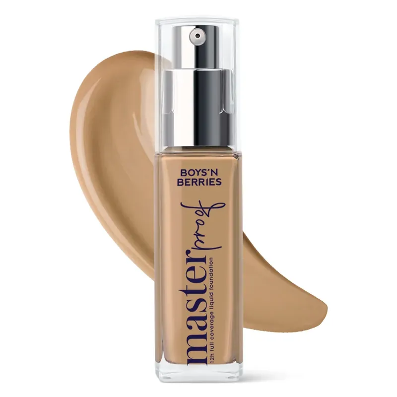 Boys`n BerriesFond de ten MASTERPROOF 12h Liquid Foundation Soft Beige Chilipir